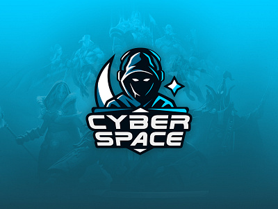 Cyber Space Website/Logo branding club cybersport design game game art games games logo gaming logo poster