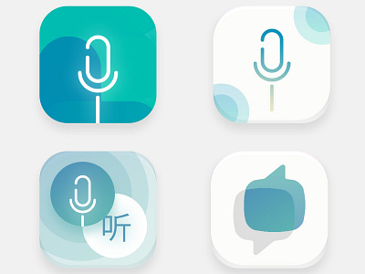 Rozum Translator App Design app appdesign branding design listen logo speak translate translator