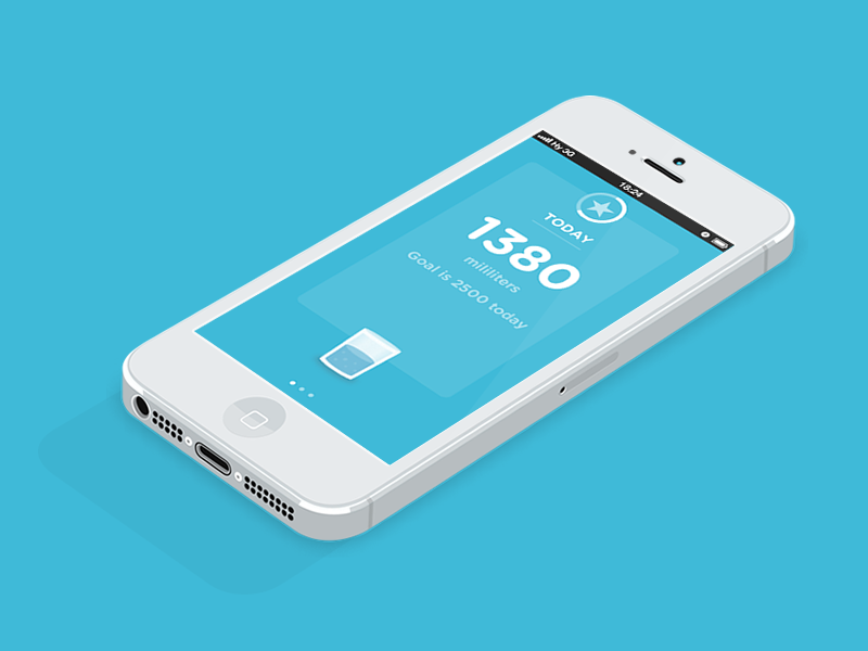 Hy, how much water did you drink today? by Petr Ondrusz on Dribbble