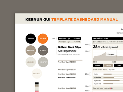 Kernun GUI guidelines