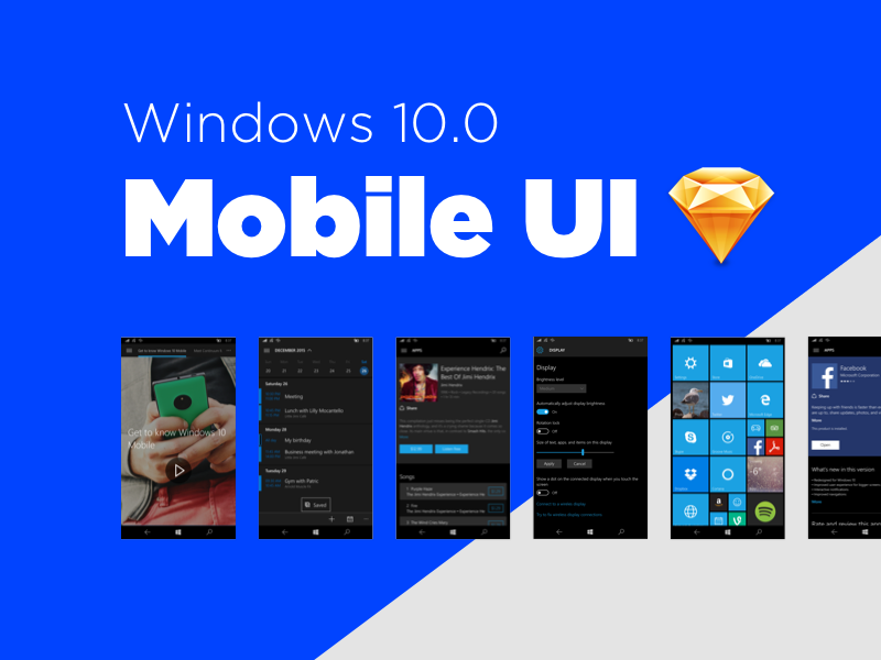 Dribbble - dribbble-windows-mobile-10-ui.png by Petr Ondrusz