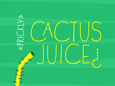 Prickly Cactus Juice¿