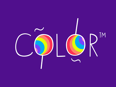 Cubicoola Font color cubicoola display font lollipop purple sans