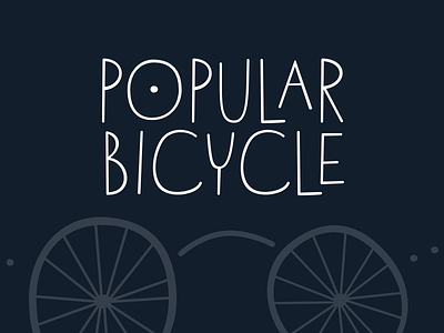 Cubicoola Font Application bicycle cubicoola font typeface