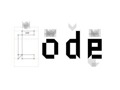 Type in Progress font glyphs pixel type typeface