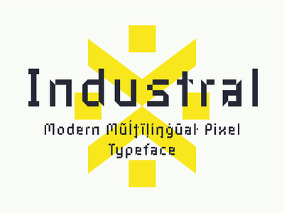 Industral Typeface