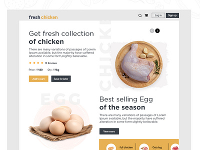 Food UX app design food illustration photoshop ui uiux vector