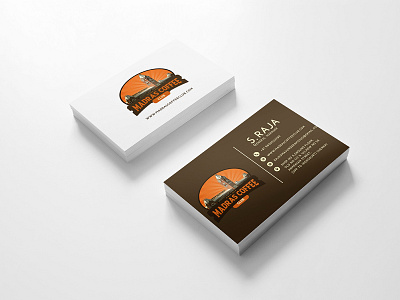 BUSINESS CARD DESIGN art branding business card cmyk coffe design finance illustration logo madras photoshop typography visiting card design