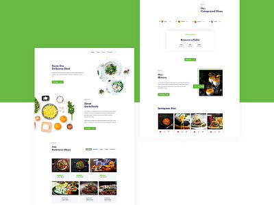 Delicious Food - Web UI