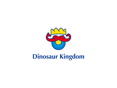 Dinosaur Kingdom logo branding design icon logo