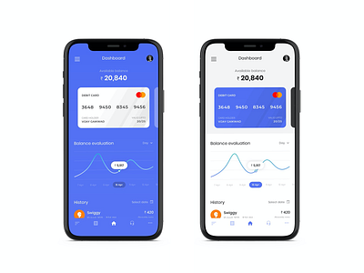 Mobile bank application