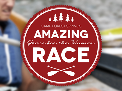 Amazing Grace For The Human Race - Version 2 concept logo novacento shield