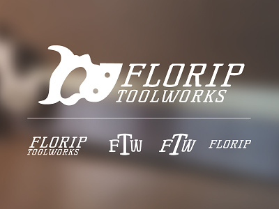 Florip Toolworks 2 logo saw slanted