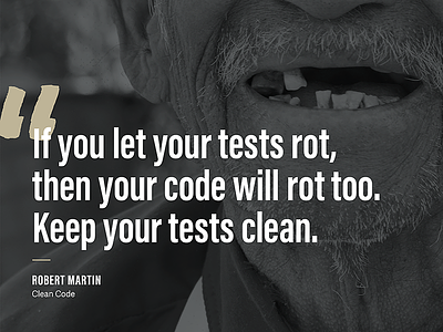 Rotting Tests Are Bad For Your Health code quote zaengle