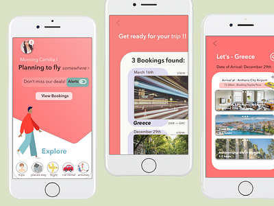 Travely - Your Travel Booking App app car rental design experience flight local travel ui ui design ux ux design