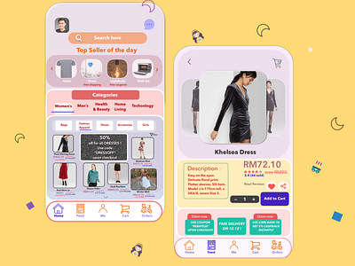 E-Commerce Mobile App Design app design experience ui ui design ux ux design web