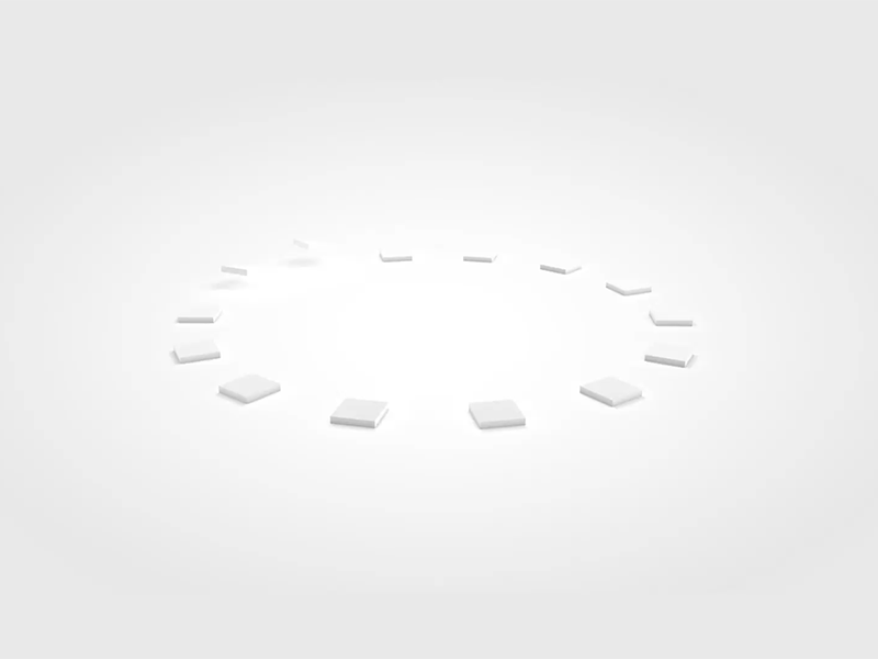 Duck Duck Goose - v1 c4d cinema4d circle down gif loop squares up