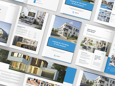 Real Estate / Product Catalog Print Template