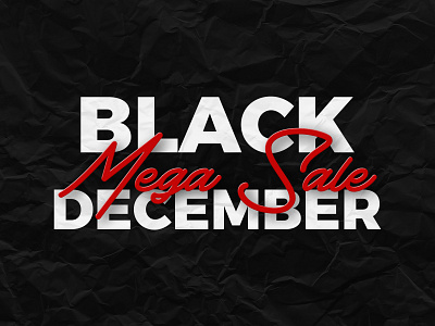 Black December – Mega Sale animation branding brochure business creative agency design footage freebie graphic design illustration logo motion graphics photoshop template portfolio print template template theme ui wordpress