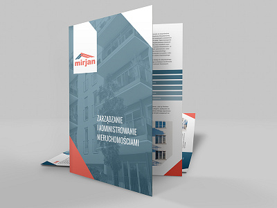 Real Estate – Brochure Bi-Fold administration bi fold brochure editorial managment print real estate