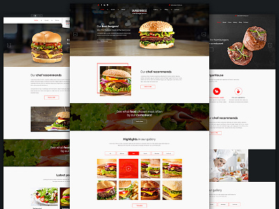 Burgerhouse Restaurant Responsive Wordpress Theme bar bistro burger fastfood food psd responsive restaurant retail template theme wordpress