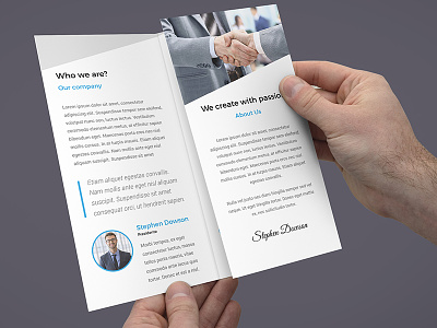Probiz – Business and Corporate Brochure Tri Fold