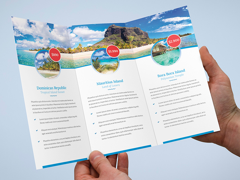 Travel Guide Brochure Template