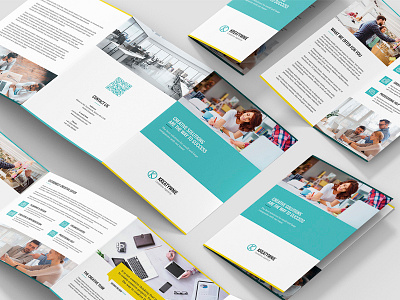 Graphicriver creative agency a4 portfolio brochure download free pdf