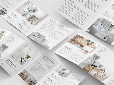 Architectural Studio – Brochures Bundle Print Templates 5 in 1