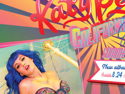 Katy Perry - California Girls color entertainment katy katy perry launch music perry splash ui web