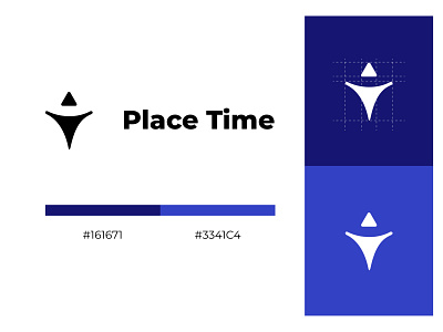 Place Time branding design logo social network