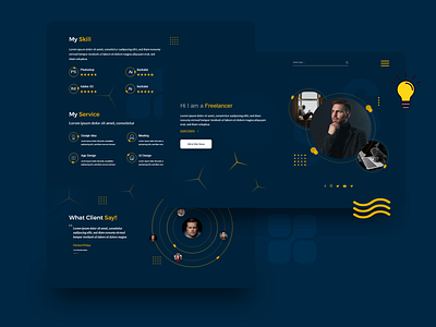 Portfolio Page Design designs, themes, templates and downloadable