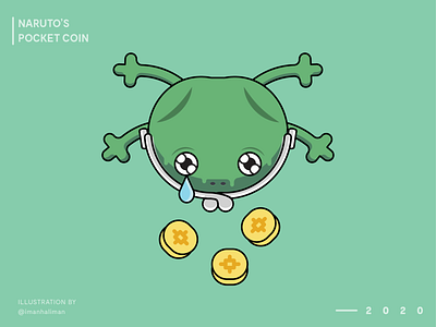 Ca-ching Pocket art artwork banks cash coin flat flatdesign frog graphic graphicdesign illustration illustrator irony minimalist money pocket simpledesign simpleillustration ui vector
