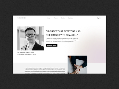 Landing Page For Psychologists