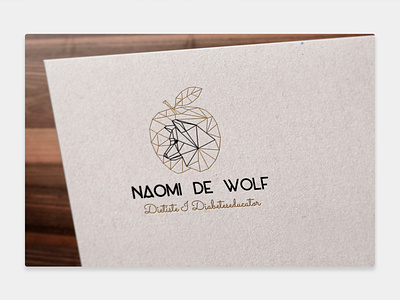 Naomi de Wolf branding logo