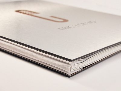 Portfolio binding branding identity portfolio print
