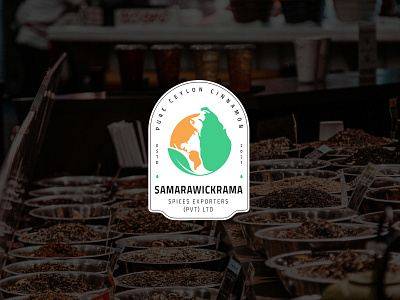 Samarawickrama Spices - Logo Design brand identity branding cinnamon design graphic design logo design spices spices logo brand identity