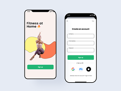 Day 1 - Sign up Form app challenge 1 daily challenge daily ui daily ui 001 design mobile sign up sign up form ui ux