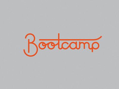 Bootcamp design bootcamp ibm ibm design monoline monoweight script