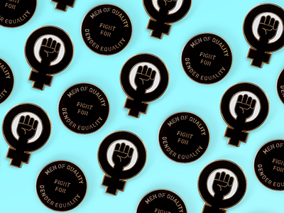 The Good Pin Club Enamel Pins! enamel pins female power fight for gender equality gender equality the future is female