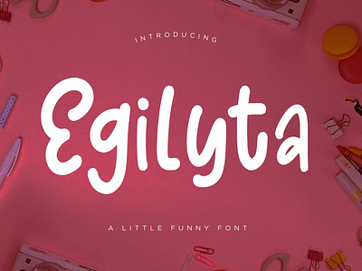 Egilyta A Little Funny Font