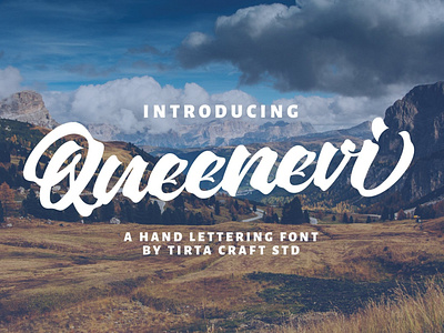 Queenevi | Handwritten Font