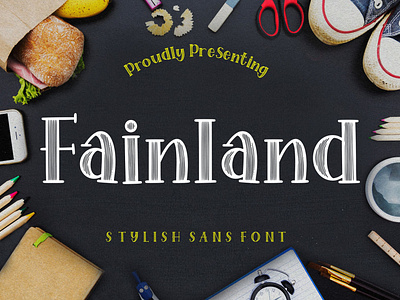 Fainland Stylish | Sans Serif Font