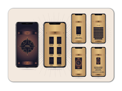 Tarot Application app app design application ui branding design tarot tarot card ui ui design ux vector