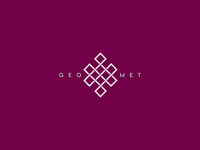 Geomet - Logo Concept adobe illustrator app branding creative design design flat illustration ui ux vector
