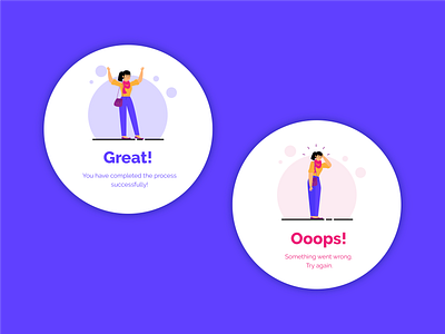 Flash Message Screens adobe illustrator adobexd app branding creative design design design inspiration design of the day dribbble dribbble shot flash message illustration illustrator instadesign instagram post pop up design popup ux uxui vector