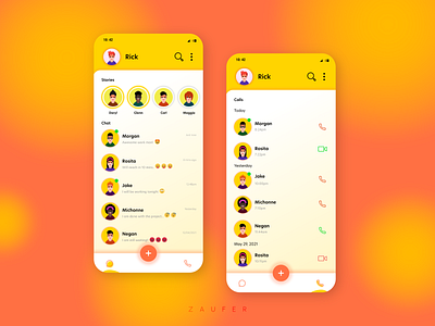 Messaging App - Product Design UI