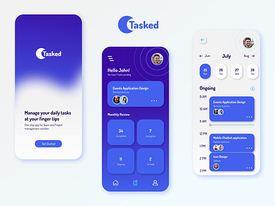 Tasked - Task management application (concept)