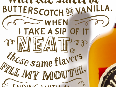 Brush Lettering for The WSJ beer blackletter broad edge calligraphy editorial gothic hand lettering lettering