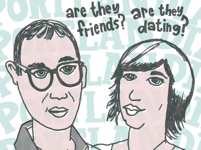 Portlandia carrie brownstein fred armisen portlandia portrait